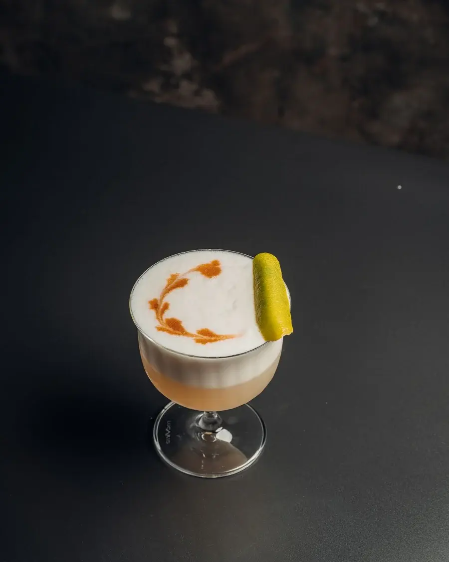 Whiskey Sour, made at The Apollo