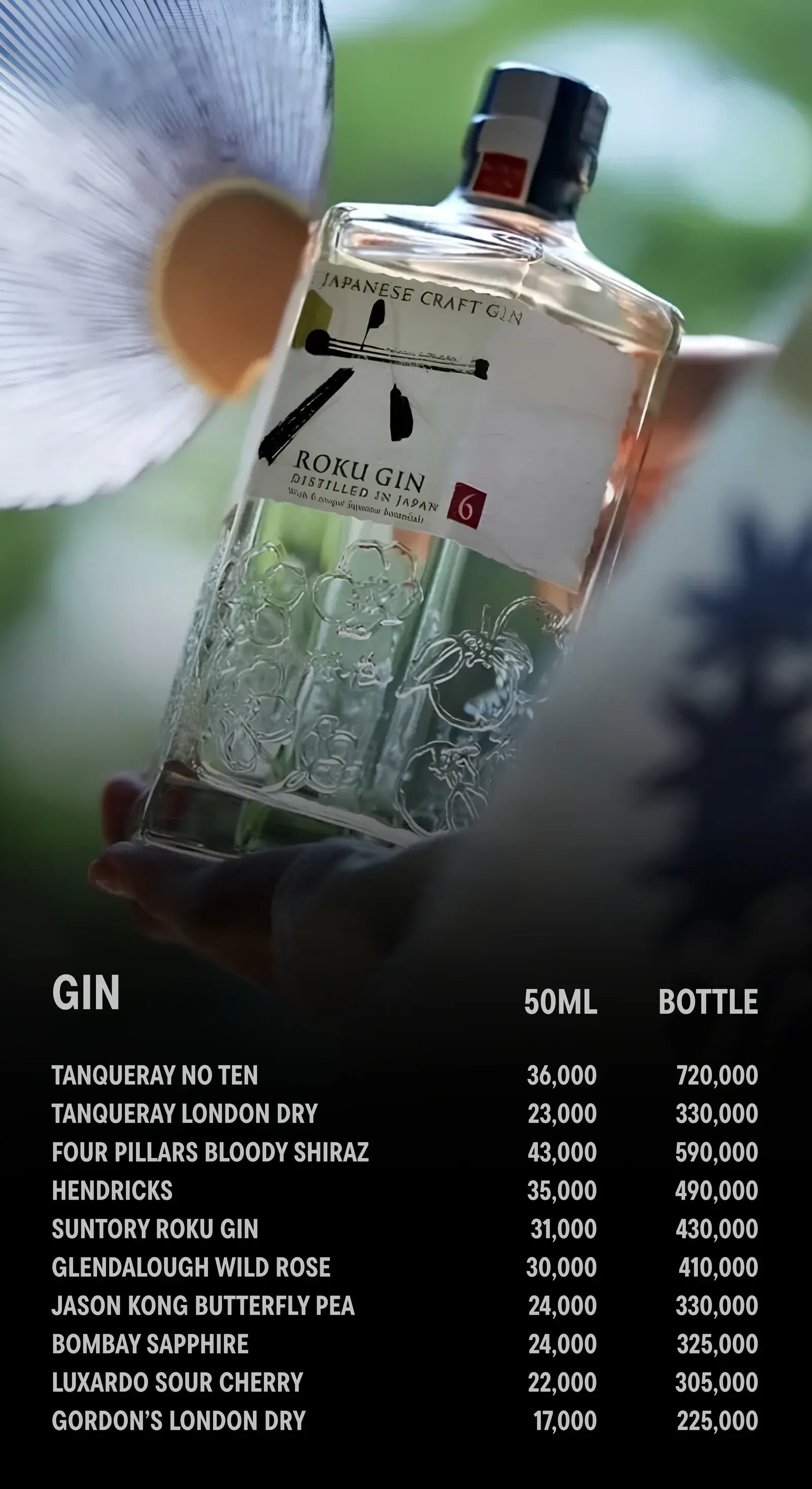 Lounge-Alcohol menu, page 13